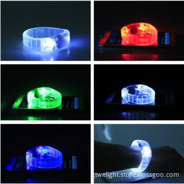 Sound Activated LED Lighting Bracelet Made in China